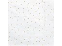 Partydeco Papierservietten Punkte 33 cm x 33 cm, 20 Stück, Weiss