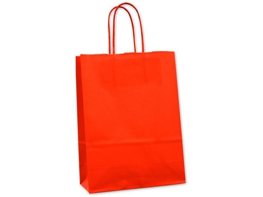 [90308608 1591786] ELCO Geschenktasche 18 x 8 x 24 cm, 25 Stück, Rot