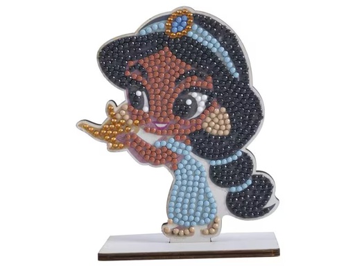 [90308625 1563537] CRAFT Buddy Bastelset Crystal Art Buddies Jasmine Figur