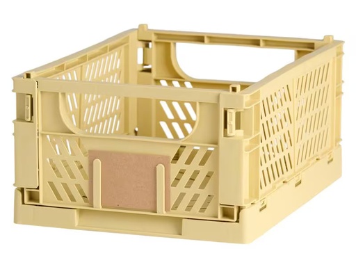 [90308663 1600946] Schou Faltbox 33 x 24.5 x 15 cm, Gelb