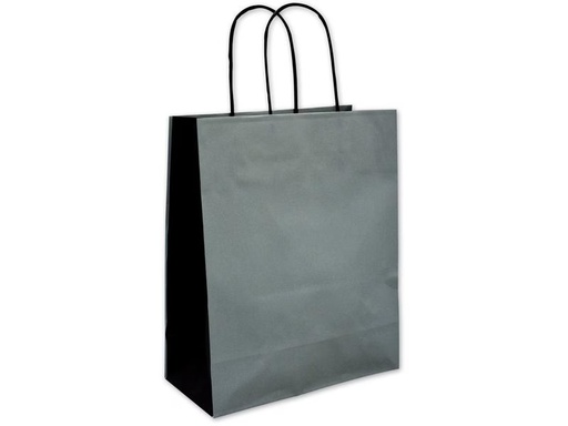 [90308685 1591819] ELCO Geschenktasche 22 x 10 x 27 cm, 25 Stück, Grau