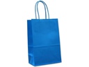 ELCO Geschenktasche 18 x 8 x 24 cm, 25 Stück, Blau