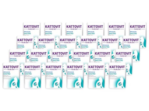 [90308790 1604886] Kattovit Nassfutter Gastro Ente und Reis, 24 x 85 g