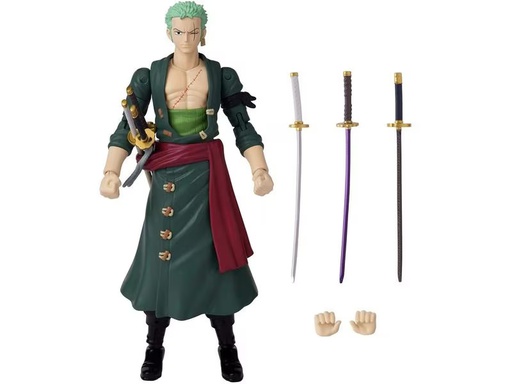 [90308864 1602285] BANDAI One Piece Anime Heroes – Roronoa Zoro