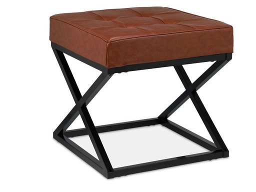 [90308904 1601662] relaxdays Hocker Braun/Schwarz