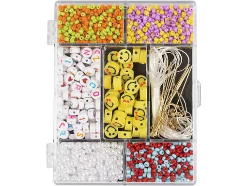 [90309101 1580284] Creativ Company Schmuck Bastelset Happy Rainbow