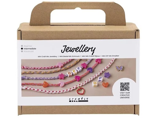 [90309121 1580281] Creativ Company Schmuck Bastelset Mini Kreativ Mix Freundschaftsarmbänder