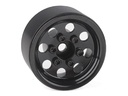 RC4WD Felgen Stamped Steel 1.0 Pro8 Beadlock Schwarz, 4 Stück