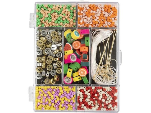 [90309212 1580282] Creativ Company Schmuck Bastelset Fruit Mix