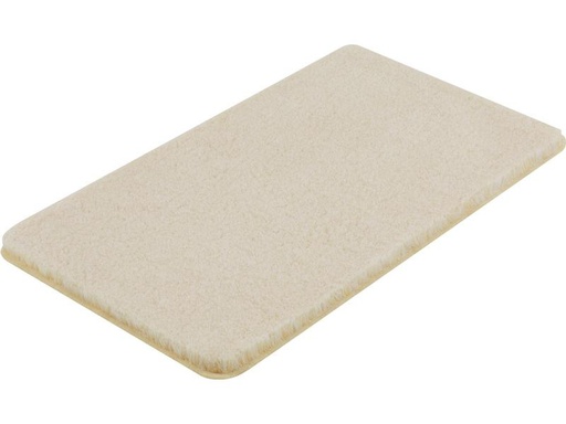 [90309229 1602505] Kleine Wolke Badteppich Relax 60 x 100 cm, Beige