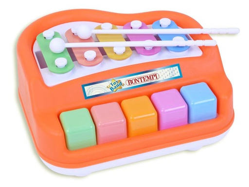 [90309399 1607008] Bontempi Musikinstrument Baby Xylopiano mit 5 Noten