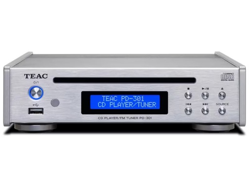 [90309475 927368] TEAC CD-Player/DAB+-Tuner PD-301DAB-X-S Silber