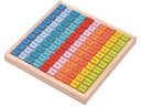 Spielba Holzspielwaren Multiplikations-Tabelle (10 x 10)