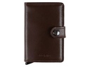 SECRID Portemonnaie Miniwallet Dark Brown
