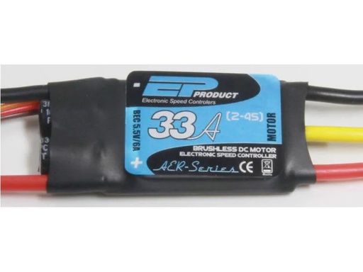 [90050958 330058] EP Brushless Regler Aer33-Aer-Series 33A, 2-4S, S-BEC