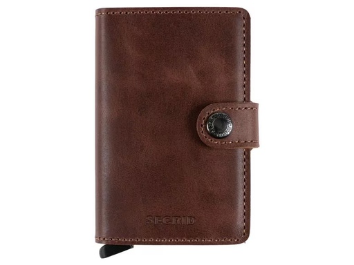[90309625 1161775] SECRID Portemonnaie Miniwallet Vintage Braun