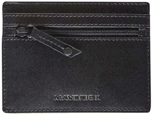 [90309678 1318282] Maverick Portemonnaie All Black 11.5 x 8.7 cm, Schwarz