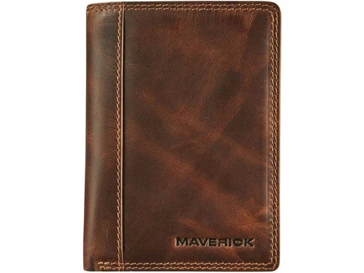 [90309685 1318249] Maverick Portemonnaie Original Compact 9 x 12.3 cm, Braun