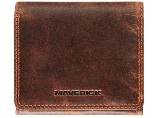 [90309699 1318256] Maverick Portemonnaie Original 10 x 9 cm, Braun