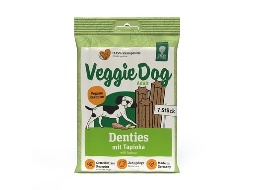 [90309710 1601217] Green Petfood Kausnack VeggieDog Denties, 180 g