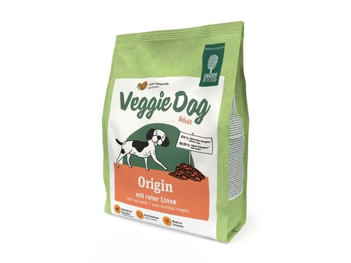 [90309770 1601221] Green Petfood Trockenfutter VeggieDog Origin, 0.9 kg