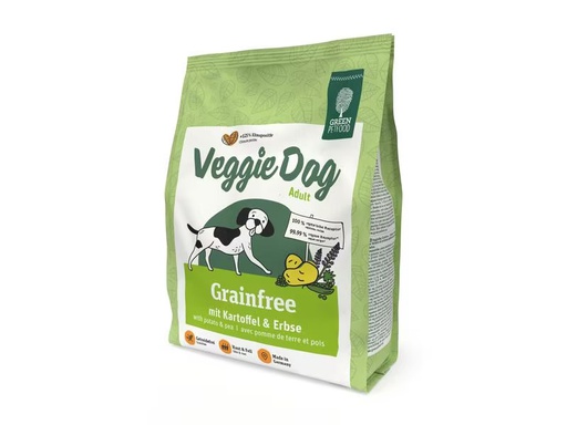 [90309845 1601218] Green Petfood Trockenfutter VeggieDog Grainfree, 10 kg
