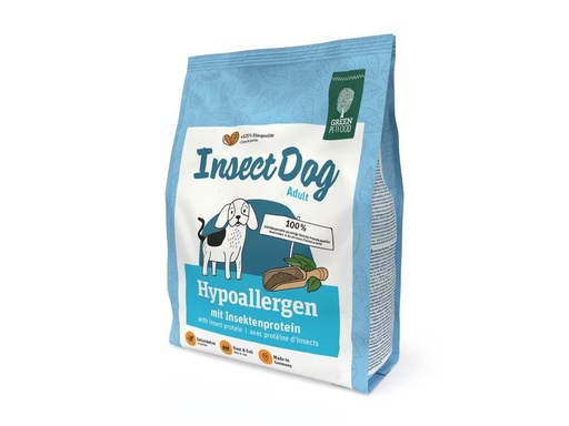 [90309849 1601213] Green Petfood Trockenfutter InsectDog Hypoallergen, 0.9 kg