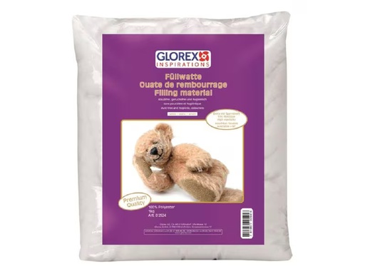 [90310012 1607045] Glorex Füllwatte Weiss, 1 kg