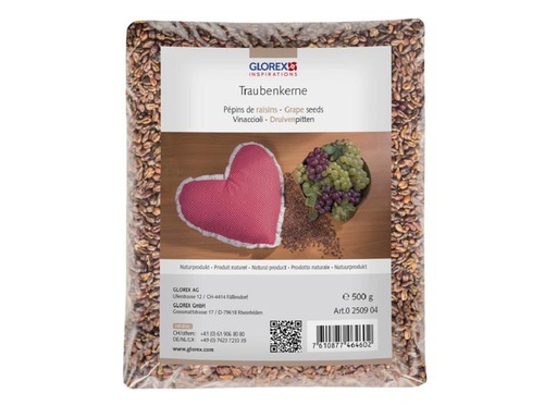 [90310048 1607051] Glorex Traubenkerne 500g