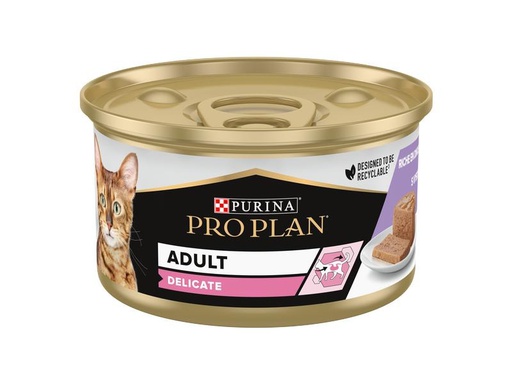 [90310054 1603447] Purina Pro Plan Nassfutter Adult Delicate Truthahn, 85 g
