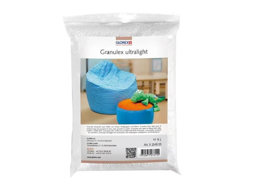 [90310062 1607046] Glorex Styroporkügelchen Granulex ultralight 5 L