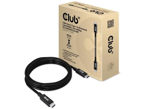 [90310230 1610913] Club 3D USB-Kabel CAC-1578 USB C - USB C 2 m