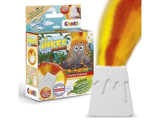 [90310267 1607318] Craze Badespass Inkee Foamy Volcano 1 Stück