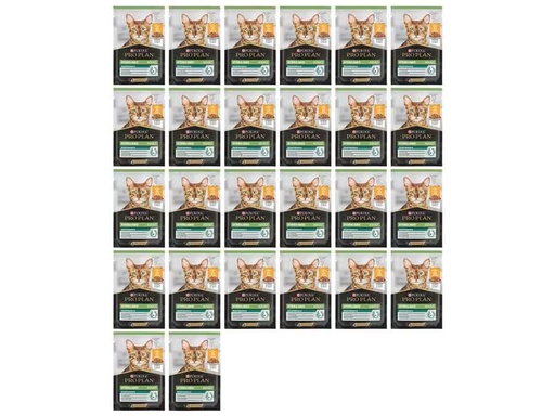 [90310278 1603473] Purina Pro Plan Nassfutter Nutrisavour Sterilised Huhn in Sosse, 26 x 85 g