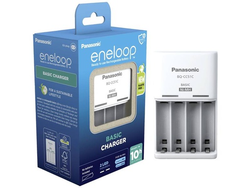 [90310366 1606070] Panasonic Ladegerät Eneloop Basic Charger