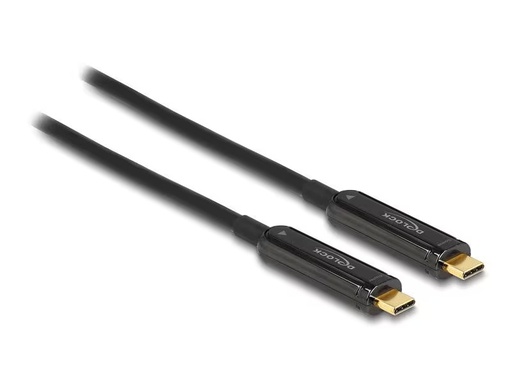 [90310394 1610541] Delock Optisches Kabel 4K 60 Hz USB Type-C - USB Type-C, 5 m