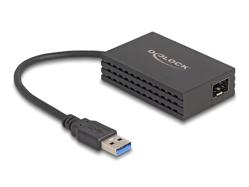 [90310425 1610532] Delock Netzwerk-Adapter USB-A – SFP 1Gbps Schwarz