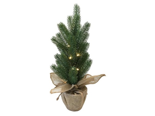 [90310485 1033364] Dameco Weihnachtsbaum 10 LEDs, 50 cm