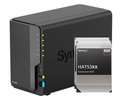 Synology NAS DiskStation DS224+ 2-bay Synology Enterprise HDD 16 TB