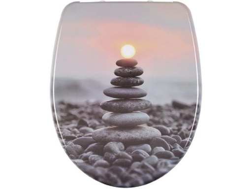 [90310628 1606583] diaqua® Toilettensitz Zen Rock Duroplast