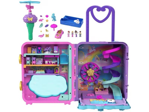 [90310785 1605129] Polly Pocket Spielset Polly Pocket Urlaub im Rollkoffer Spielset