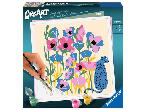 [90311202 1556419] Ravensburger Malset CreArt: Poppy
