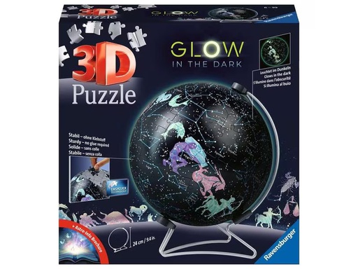 [90311216 1556336] Ravensburger 3D Puzzle Glow In The Dark Sternenglobus