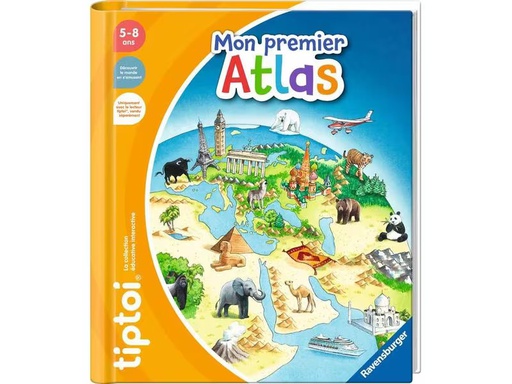 [90311224 1556464] tiptoi Lernbuch Tiptoi Mon premier Atlas -FR-