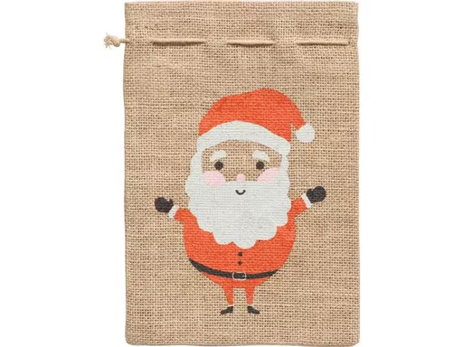 [90311381 1230281] Folia Jutesack Samichlaus 17 x 25 cm