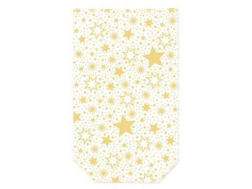 [90311416 946119] Braun + Company Guetzli-Verpackung Miracle Star 11.5 x 19 cm, 10 Stück