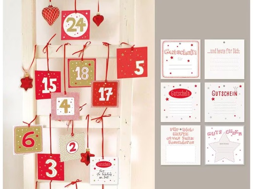 [90311457 1585706] Braun + Company Adventskalender Gutschein 25-teilig
