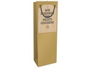 Braun + Company Flaschentasche Uni Postkarten 12 x 36 x 10 cm, Gold