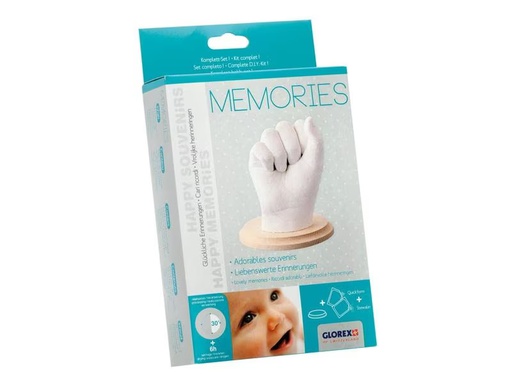 [90311750 1607061] Glorex Modellier-Set Memories Weiss