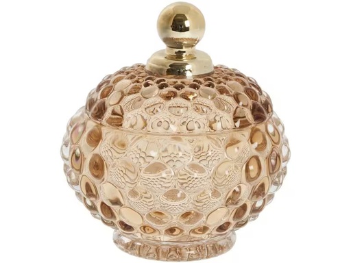 [90311765 1601383] Lene Bjerre Aufbewahrung Miya 11 cm, Goldbraun